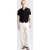 Gestructureerde Gebreide Poloshirt met Knopsluiting