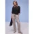 Street One Dames Basic shirt in Zwart