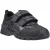 Hush Puppies Tristen Leer Jongens Zwarte Loafers