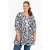 YOEK oversized tuniek Plus Size met print – wit