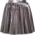 Looxs Revolution Meisjes plooi rok metallic mink