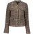 Geisha Jacket Tweed Brown Comb