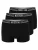 MUSTANG Boxershorts ‘Mustang 3er Pack – Herren Boxershorts aus Baumwolle, Unterhosen für Männer’  zwart