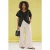 Trendyol Curve Dames Zwart Effen Kort Regular fit Grote maten Blouses
