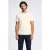 Indigold regular fit T-shirt met backprint – ecru
