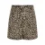ONLY regular high waist casual short met panterprint bruin