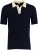 Mos Mosh poloshirt donkerblauw stretch