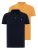 Moxx Paris Shirt  marine / pueblo / lichtoranje / wit