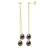 Hangers – Echte Gekweekte Tahitiaanse Parel Oorbellen 7-8 mm