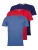 U.S. POLO ASSN. Shirt  navy / smoky blue / bloedrood