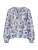 SEIDENSTICKER Blouse ‘Schwarze Rose’  blauw / lichtblauw / rood
