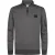 Petrol Industries – Heren Utility sweater met ritskraag steelhall – Zwart