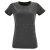SOLS Dames/Dames Regent Polycotton Ronde Hals Fitted T-shirt (Houtskoolmelange)