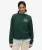 Ruimvallend Lo-fi Outdoor Mono Sweatshirt met Ronde Hals Groen