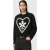 AllSaints Finden Crew Black