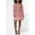 Circle of Trust Gaby Dress Longsleeve Red Tree