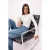 TRENDYOLMİLLA Dames Ecru Effen Lang Getailleerd Blouses