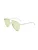LE SPECS Zonnebril ‘THE DUKE’  lichtgroen / zilver
