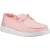 HEYDUDE Wendy Eyelet Lace Katoenmix Dames Lichtroze Mocassins Schoenen