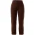 TRENDYOLMİLLA Dames Bruin Effen Recht Normale taille Broeken
