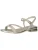 Nero Giardini Sandalen met riem  zilver