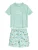 PLAYSHOES UV-bescherming ‘Surf-Bus’  ecru / cyaan blauw / mintgroen / roestrood