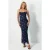 Geprinte Bodycon Maxi Jurk