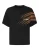 Plein Sport Shirt ‘Scratch’  oranje / zwart / wit