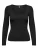 Only Female Shirts En Tops 15302647 Onlea L/s Deep Neck Top Jrs Noos