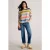 White Stuff Kitty Stripe Cashmere Jumper Natural Multi