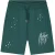 Malelions Men Painter Shorts | Petrol Green