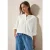 Cecil Dames Gestructureerde blouse in Wit