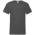Fruit of the Loom Heren Valueweight V Neck T-shirt (Licht Grafiet)