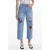 Desigual straight leg jeans medium blue denim
