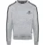 Aquascutum Heren London dubbel gestreept sweatshirt (Grijs)