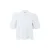 Lichte blouse in broderie anglaise met volantkraag en fronsen dames s.Oliver