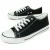 Montevita casual sneaker voor heren, zwart met witte zool