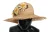 Dolce & Gabbana Dames Beige Breedgerande Gebloemde Emmerhoed Capello