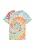 s.Oliver Shirt  lichtblauw / oranje / wijnrood / offwhite
