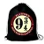 LOGOSHIRT Gymtas ‘Hogwarts Express’  zwart