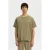 SELECTED HOMME regular T-shirt olijfgroen