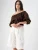 MND Blouse ‘Brownie’  donkerbruin