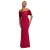 Lange damesjurk Goddiva Bardot