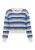 Sidona Trui  camel / blauw / jade groen / offwhite
