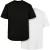 Urban Classics Jongens lang t-shirt (set van 2)