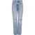 Only Onlbillie ex hw straight slit jns d blue denim