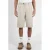 Prohibited straight leg bermuda short – crème