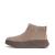 Dames Fit Flop F-Mode Suede Flatform Enkellaars met rits in Grijs