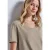 Street One Dames Basic Shirt in Beige