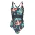 Mountain Warehouse Dames Yamba Bloemen Epieces Badpak (Teal)